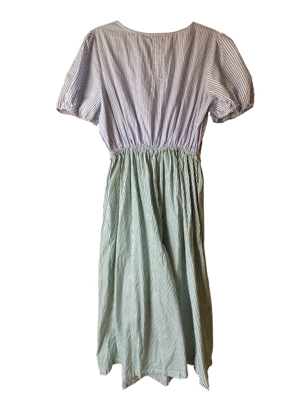 Lisa Says Gah Mint Striped Tie-Waist Dress - Picture 4 of 5